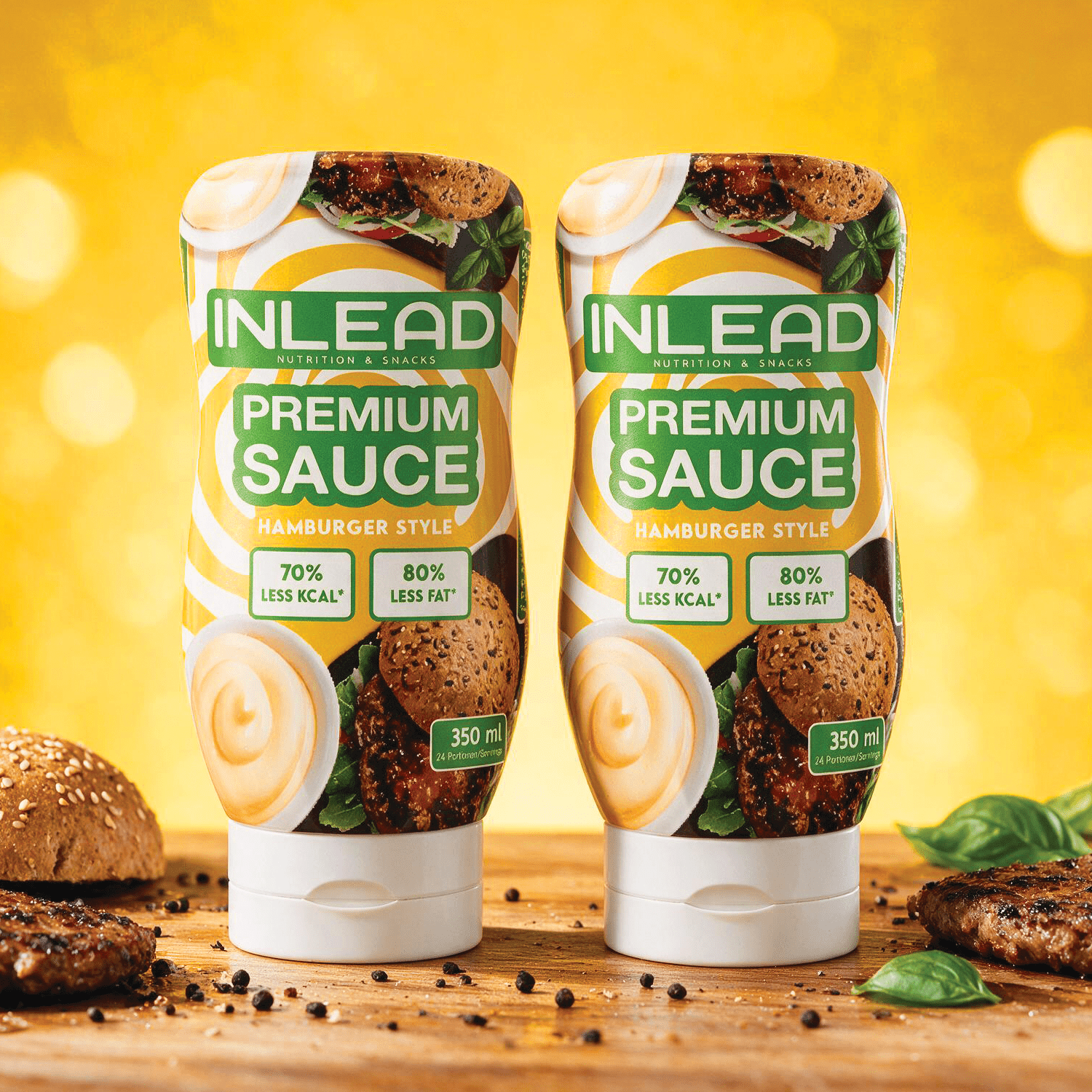Image of 2er Pack - Inlead Premium Sauce - Hamburger Sauce Style 2x350ml