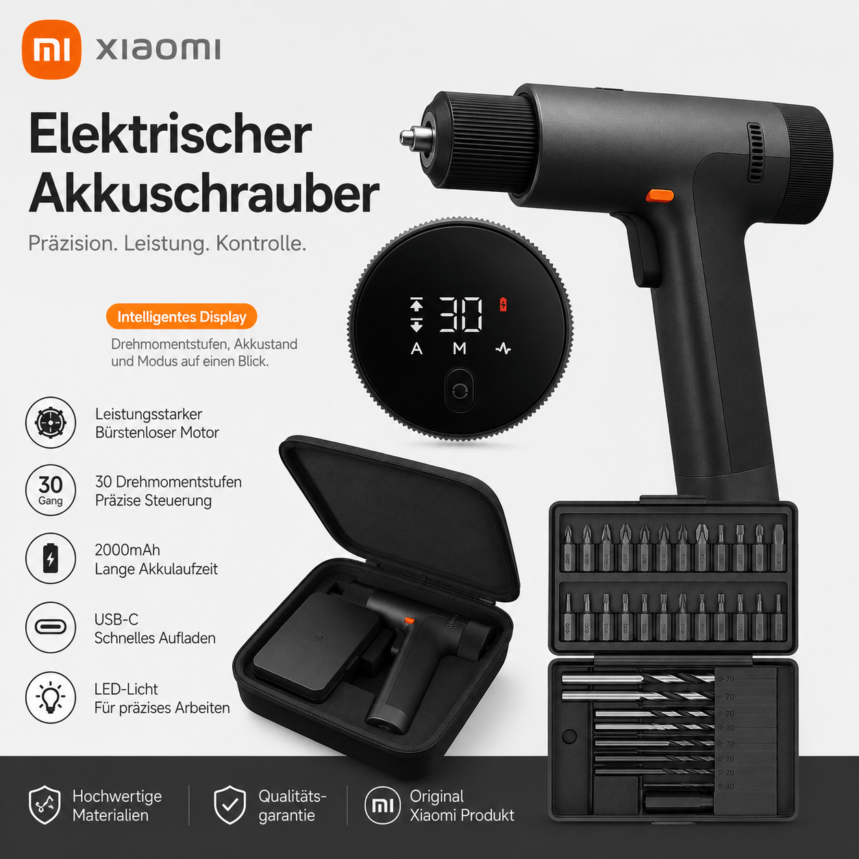 Xiaomi 12v Max Brushless Cordless Drill Eu