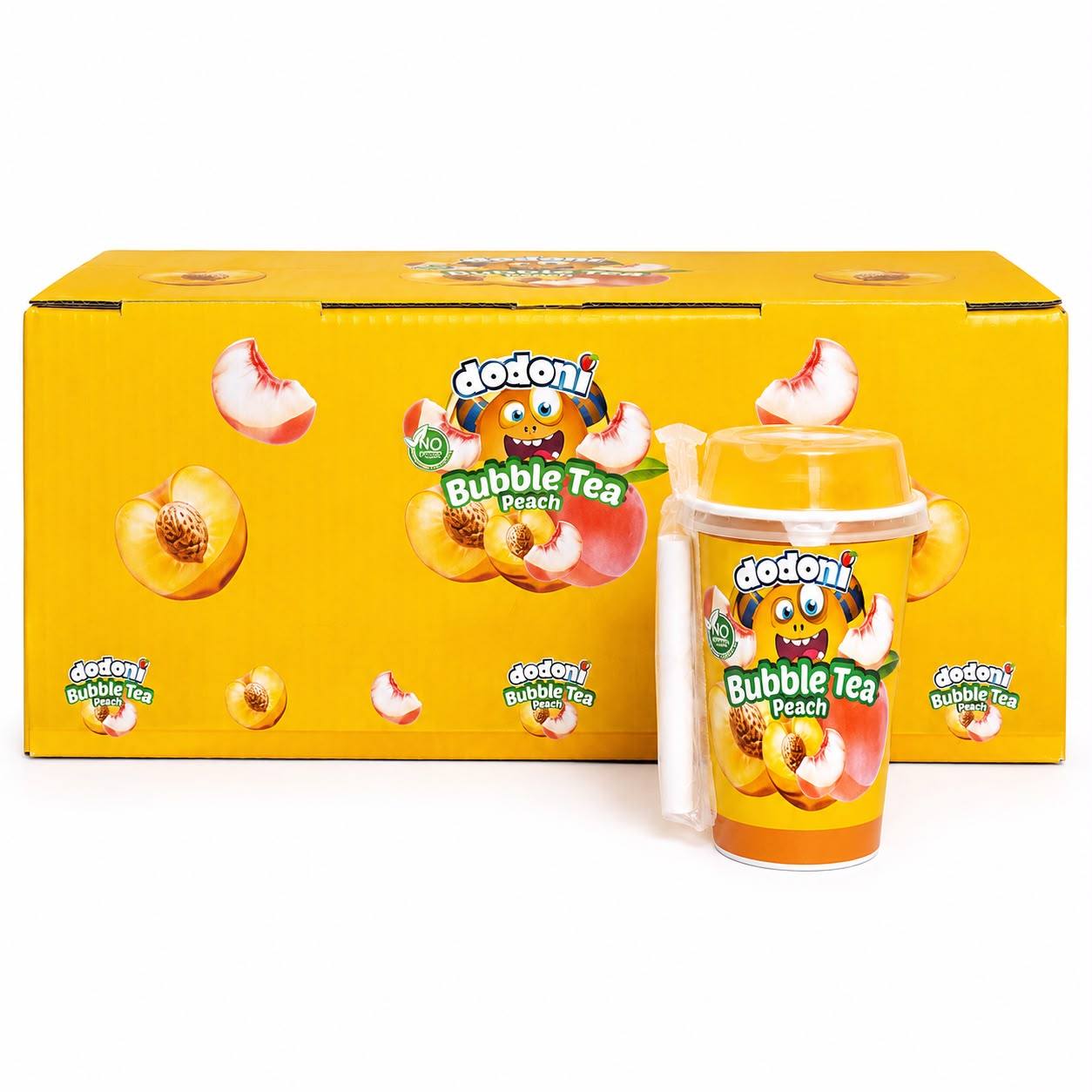 Image of Dodoni Bubble Tea Peach 270ml X 10