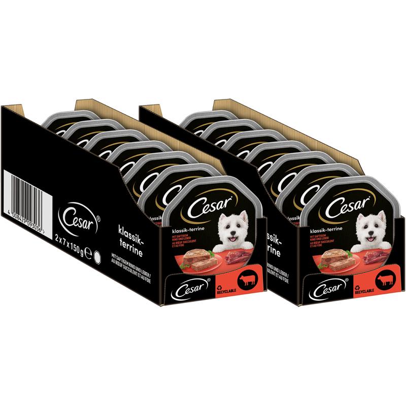 ® With Beef And Liver 14 X 150g