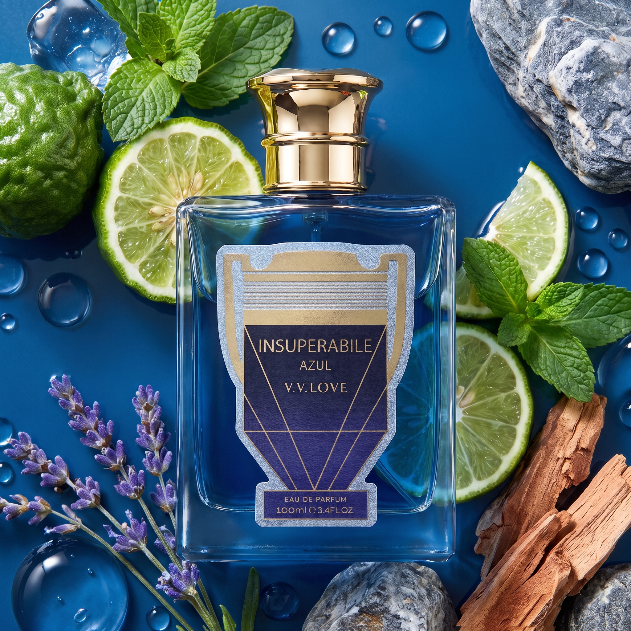 Image of Eau De Parfum 100ml – Fresh, Citrusy & Notes, Elegant Profile
