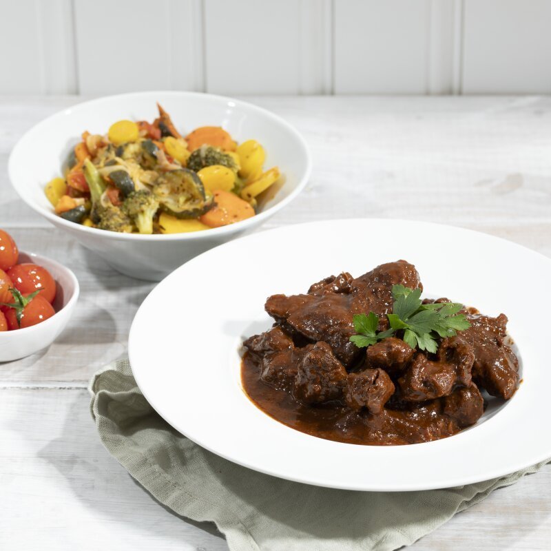 Image of Landperle Beef Goulash, Approx. 1 Kg, For Goulash Soup And Meat Stew
