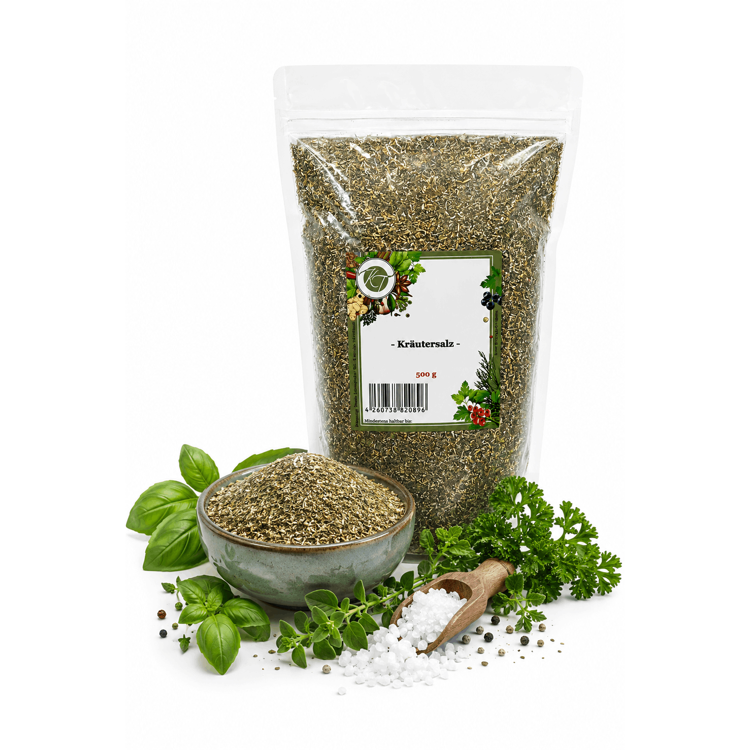 Image of Kt Herb Salt Spice Blend With Sea Salt - 1a Quality