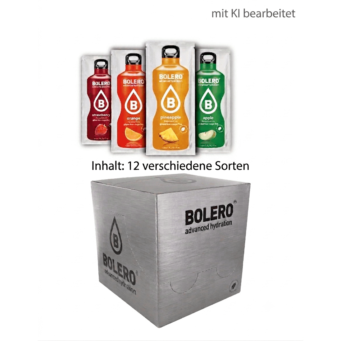 Image of Bolero Sugar-free Drink Powder - 12-pack With Various Flavors - 10 Sticks Of 9g Each + 2 Sticks Of 8g Each (=106g)