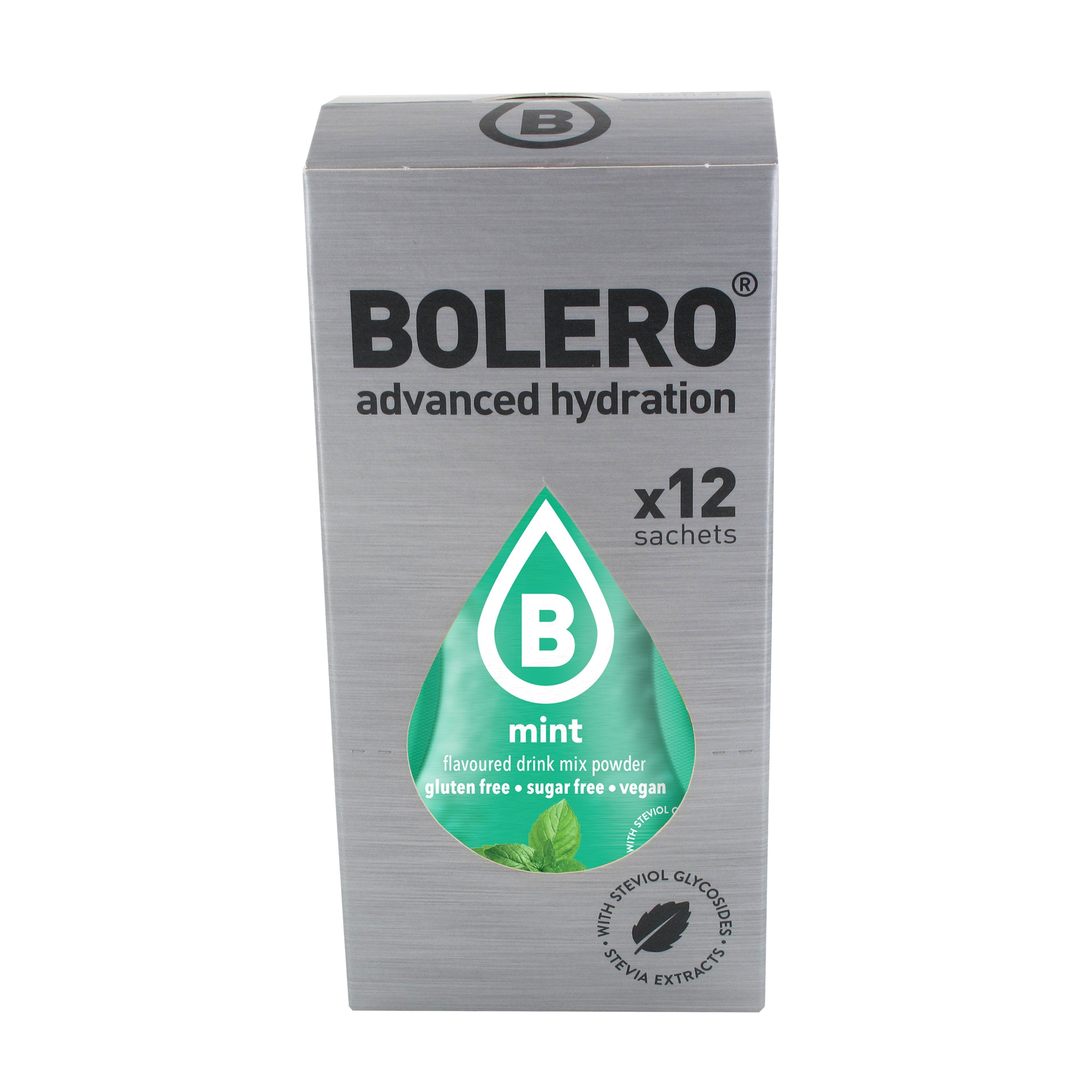 Image of Bolero Mint Flavored Sugar-free Drink Powder, 12 Sticks Of 3g Each (=36g)