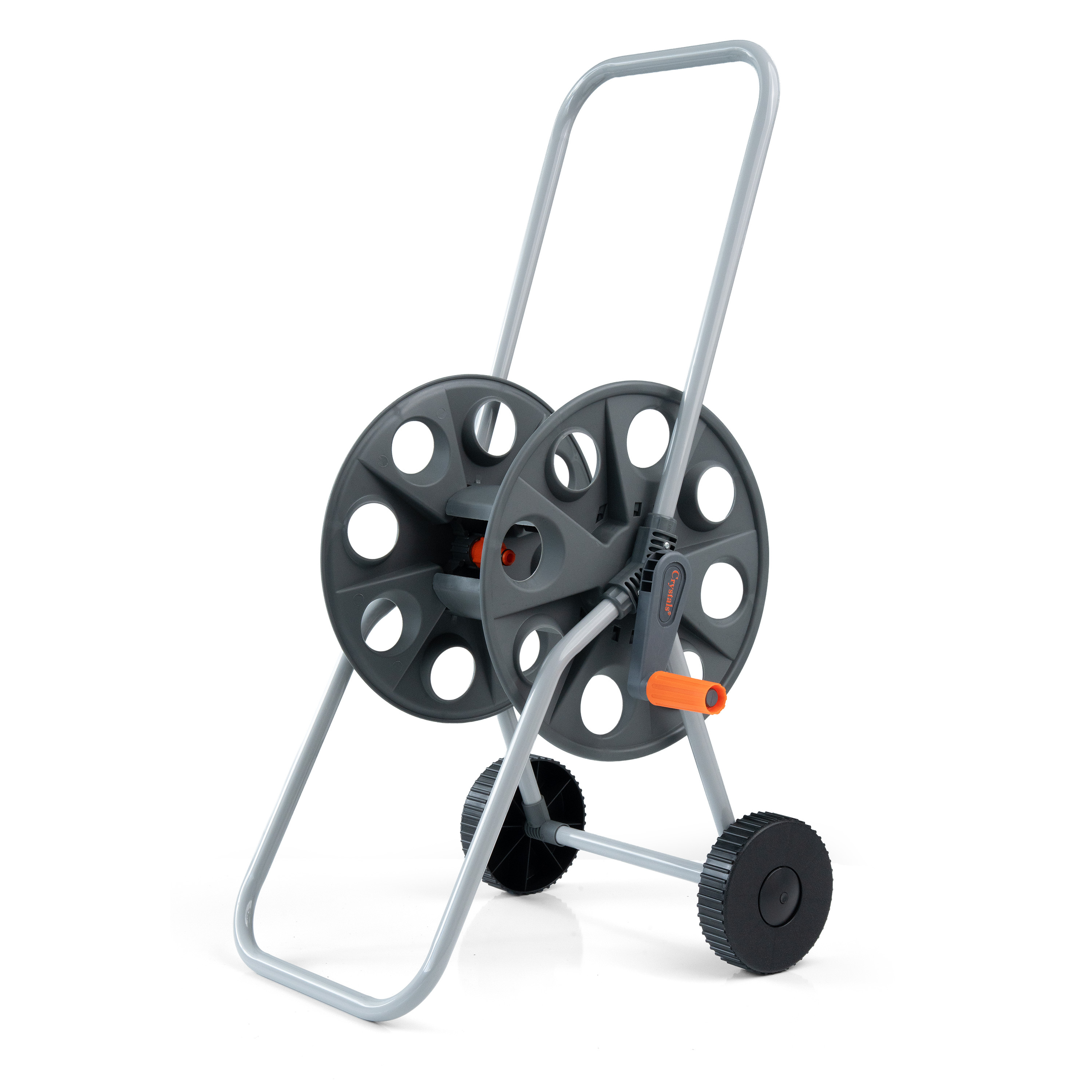 TEMU Garden Hose Reel Cart With 2 Wheels – Heavy Duty Freestanding 60m Hose Pipe Holder – Portable & Frost-resistant Watering Storage Trolley For