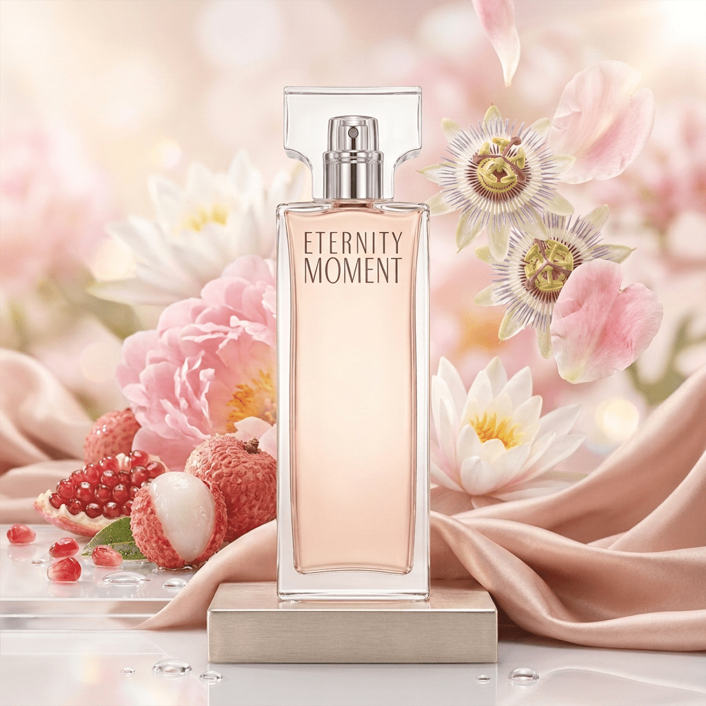 TEMU Parfum Floral pour Femme – Eau de Parfum Douce aux Notes Florales & Musquées, Flacon Transparent Élégant