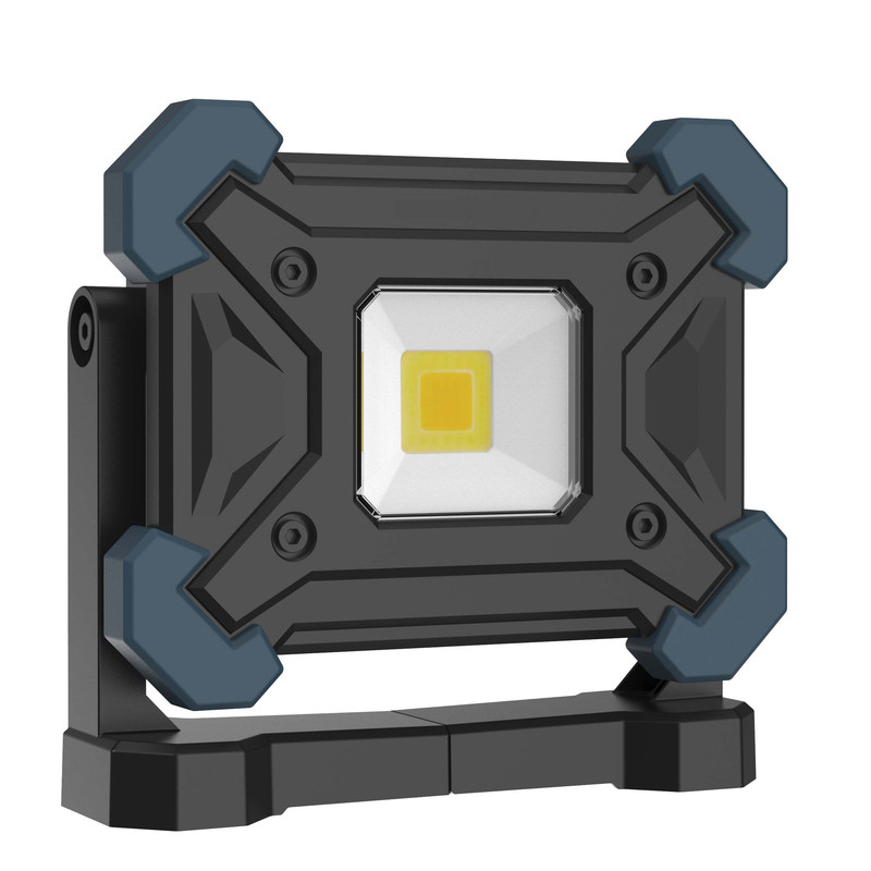 Led Work Spotlight Construction Spotlight Battery 20w 2000 Lumen Dimmable Ip65 Usb-c