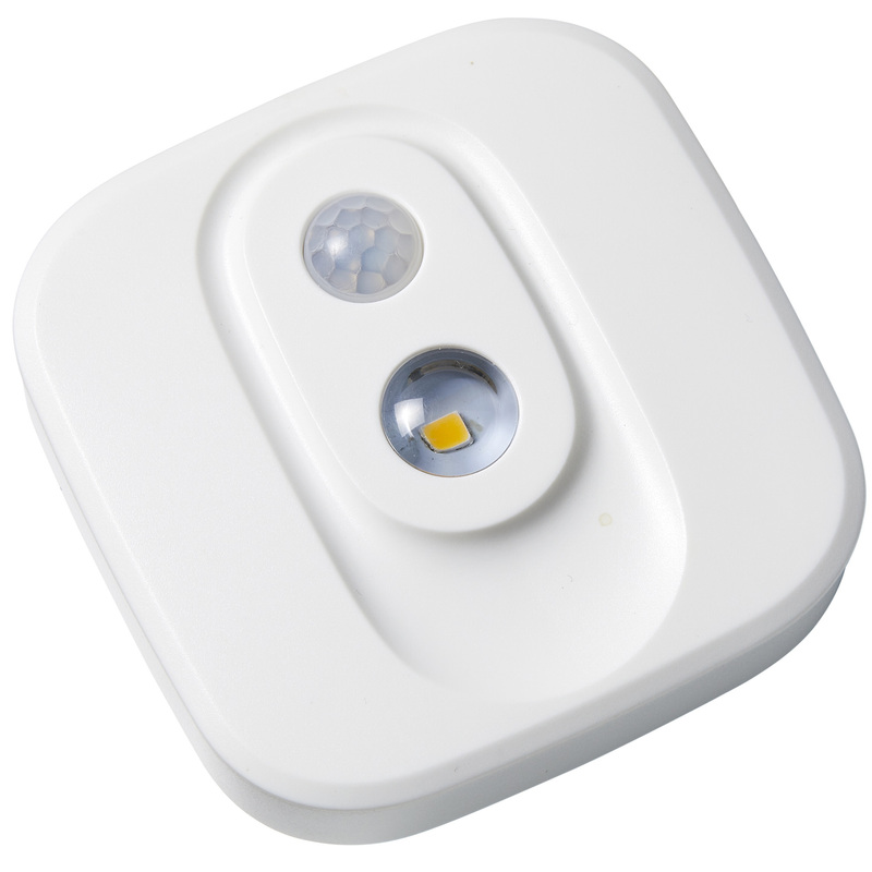 Image of Led Spotlights With Motion Detector Brightness Sensor Battery Hallway Basement