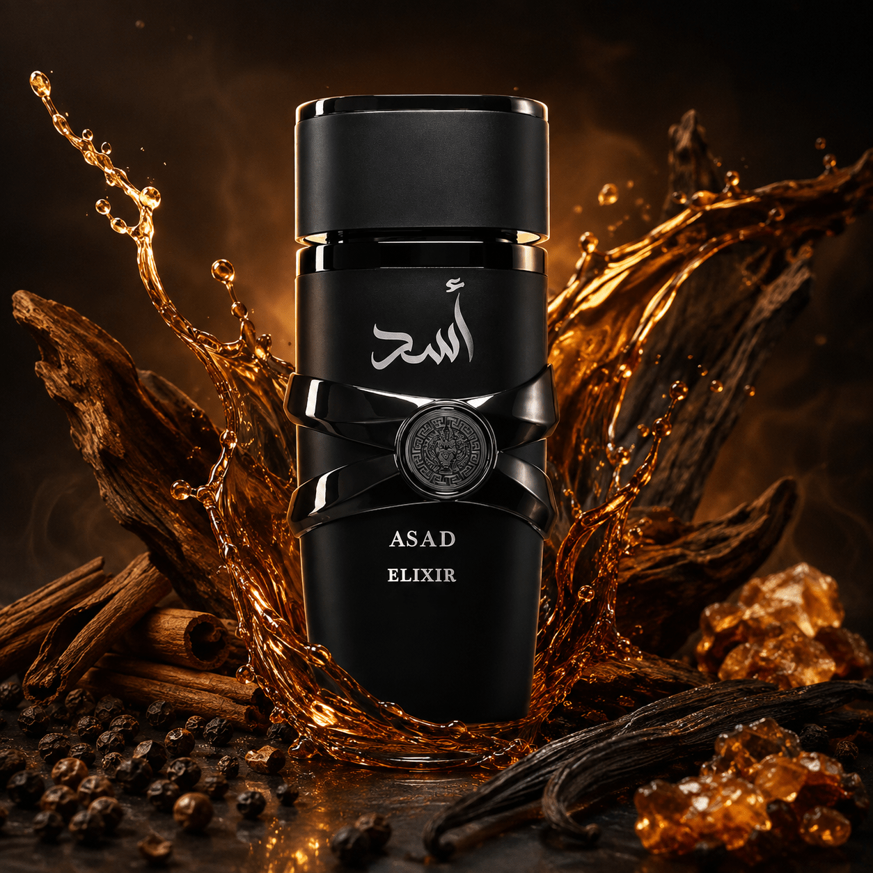 - Oriental Perfume For Men - Notes Of Saffron, Tobacco, Vanilla And Amber - 50 Ml