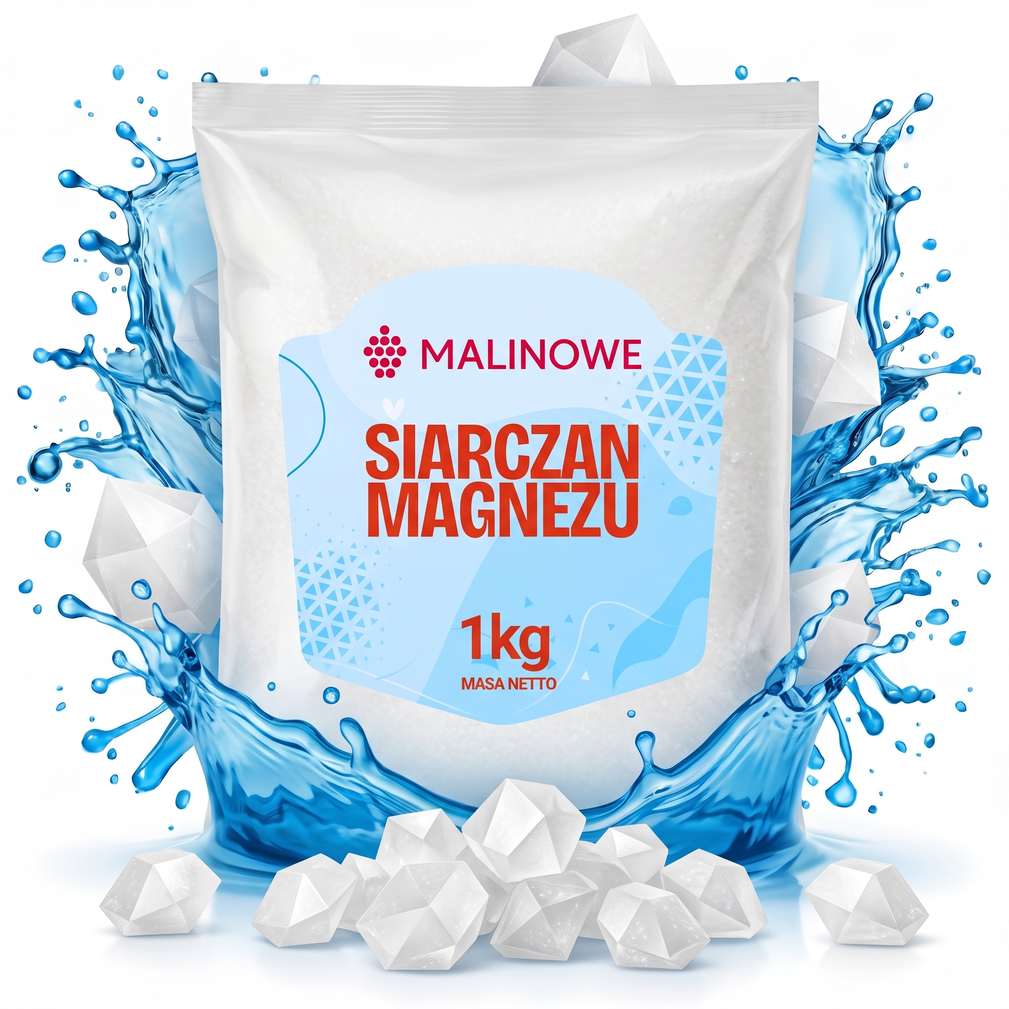 Image of Magnesium Sulfate 1kg Bitter Epsom Salt Natural