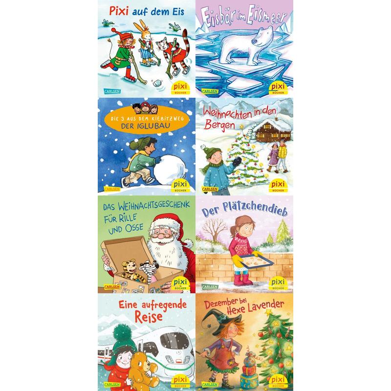 Pixi Christmas 8pcs Set (40) Pixi Under The Christmas Tree (8x1 Copy)