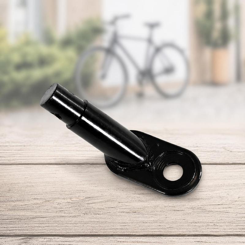 Belviona Universal Bicycle Trailer Hitch, Black Steel, Sturdy Coupling For Bike Trailers, Easy Rear Wheel Installation, Compatible With Dog Bike Trailers