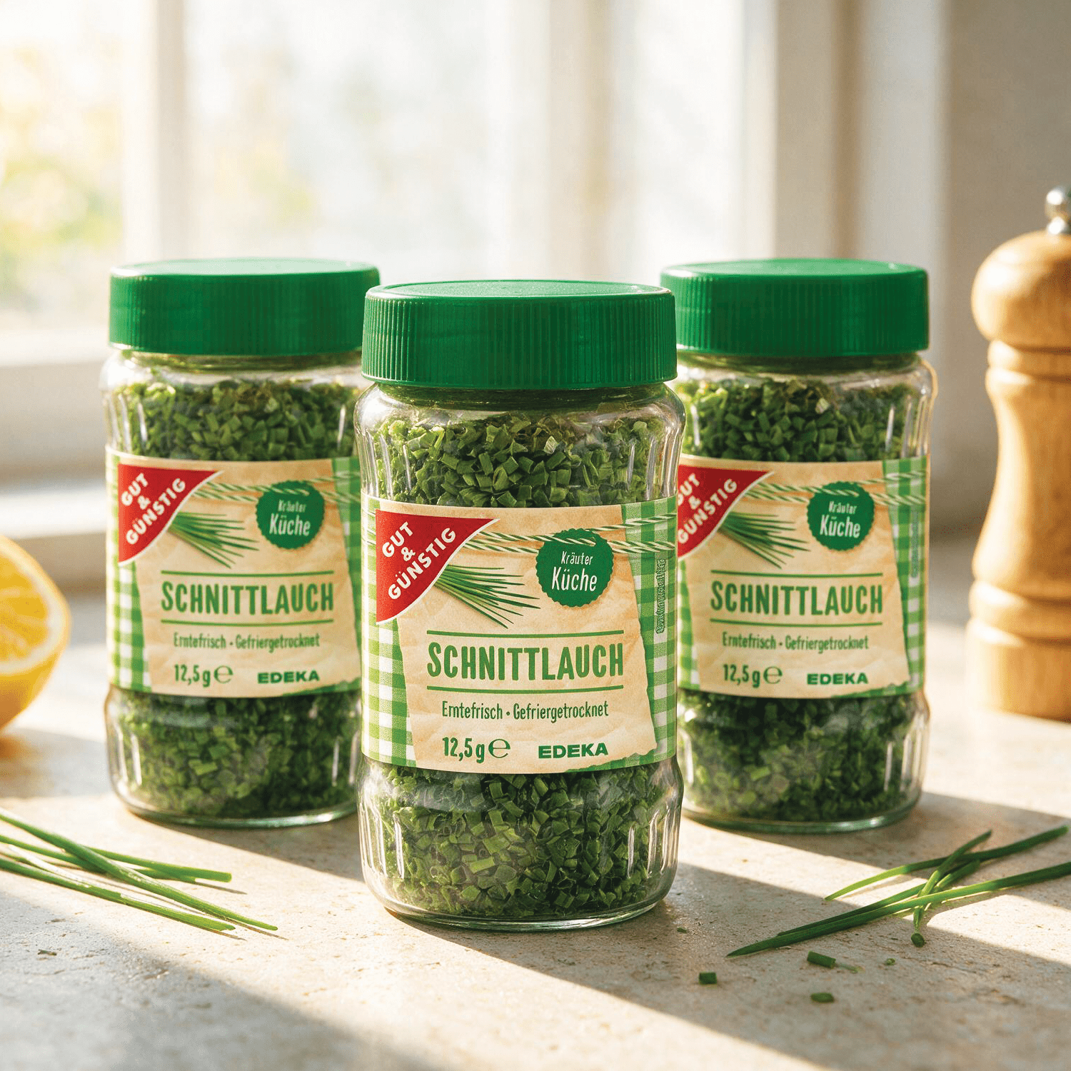 Image of 3-pack - Chives - Freeze-dried Spices 3x12.5g