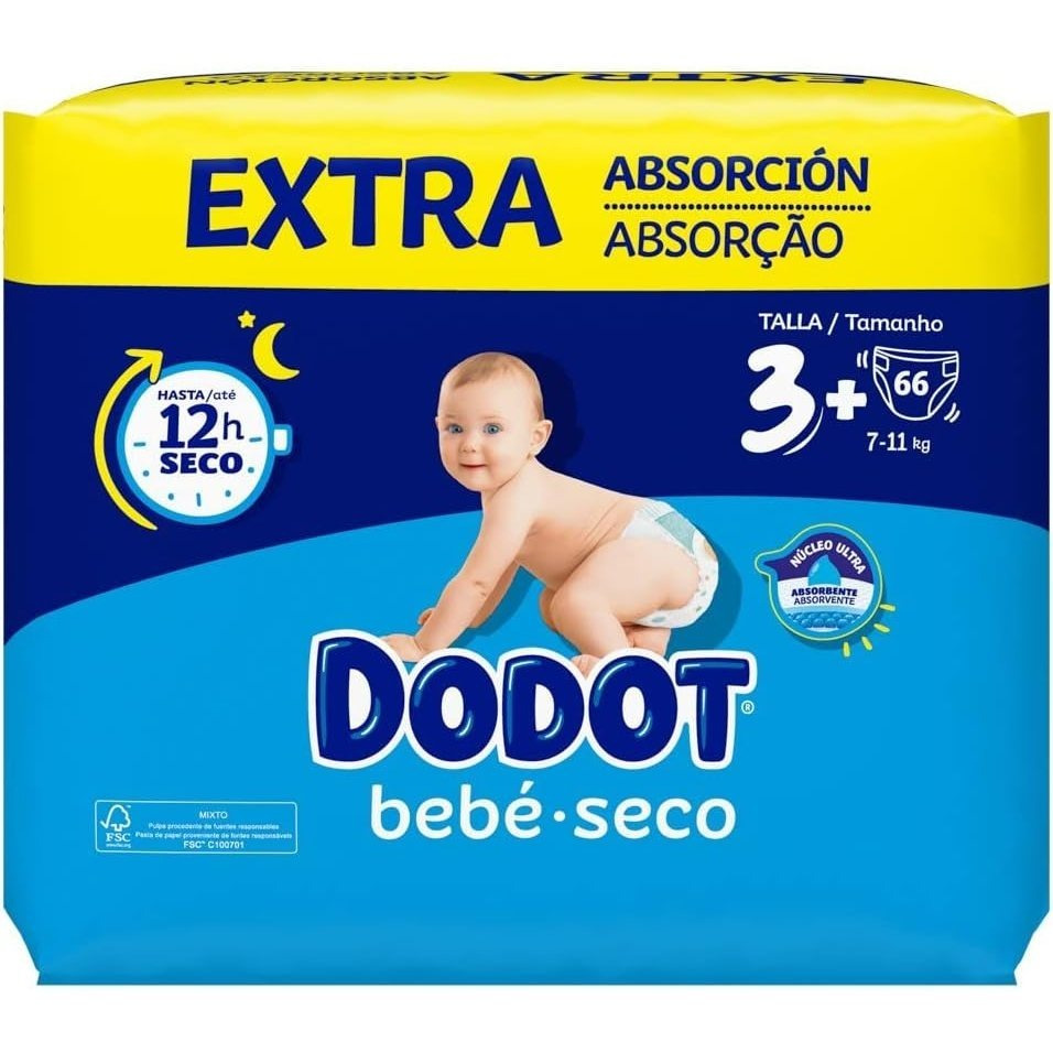 TEMU Bebé Extra - Jumbo Pack Talla 3-66 uds.