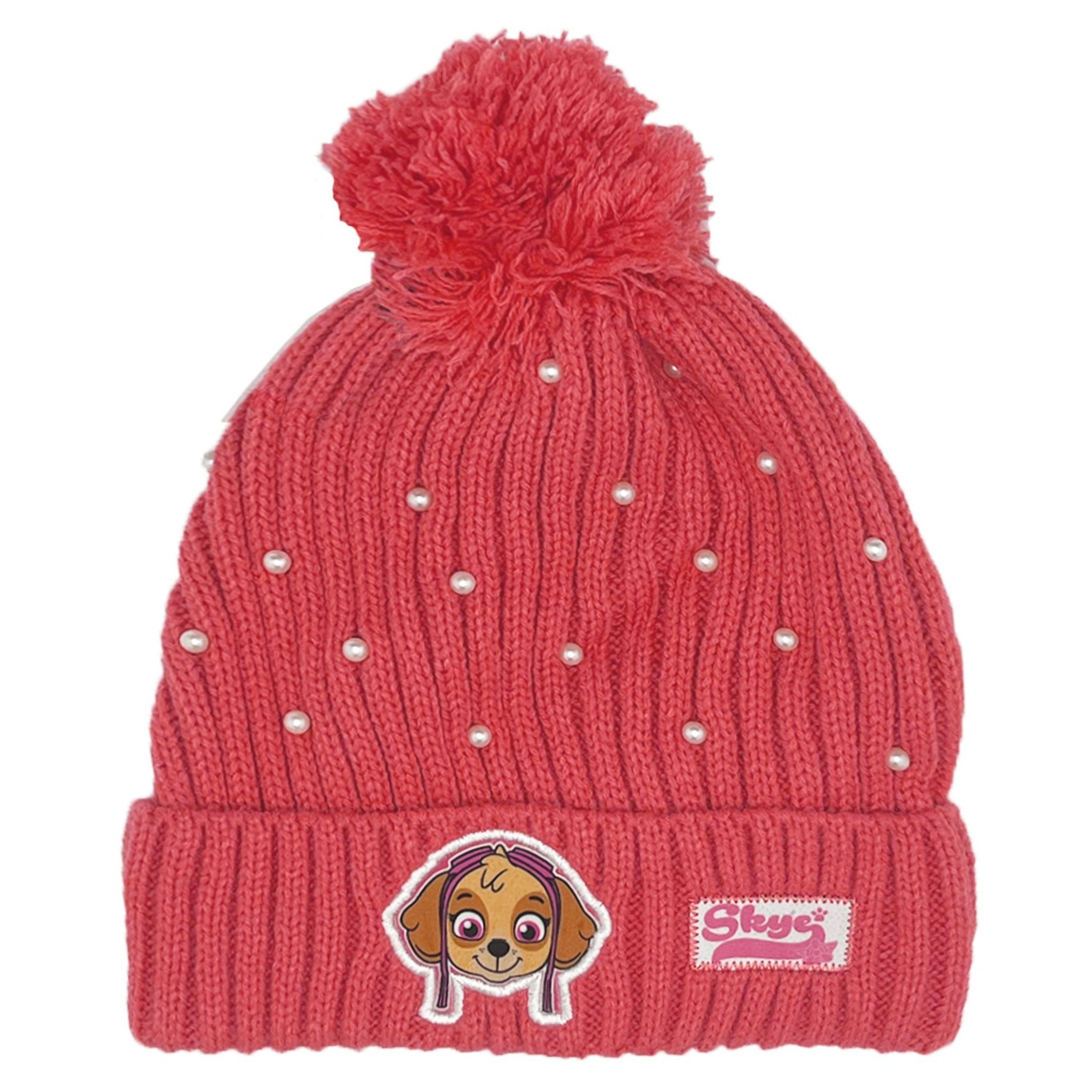 Image of Toddler Girl Pom-pom Hat