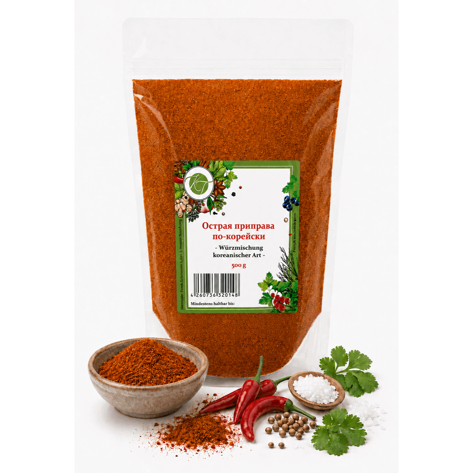 Kt Korean-style Seasoning Mix - For Korean Carrot Salad - Korean Carrot Salad - Grade 1 Quality