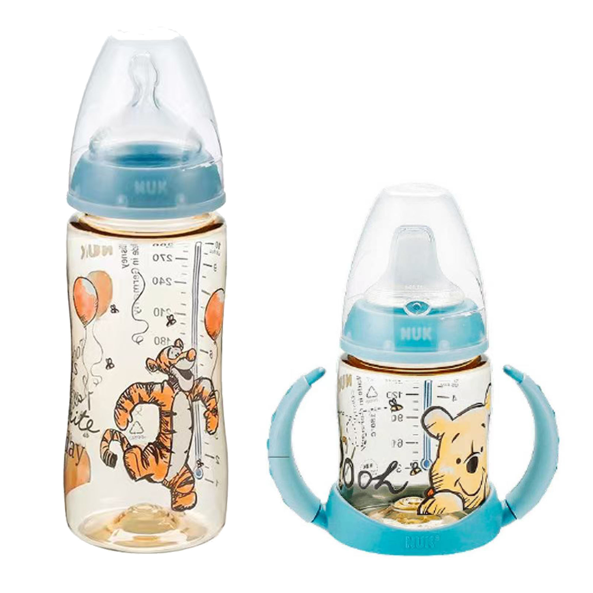 Image of Baby Training Bottle/cup "winnie" 150 Ml With Baby Bottle With 1m Teat 300ml Made Of Ppsu