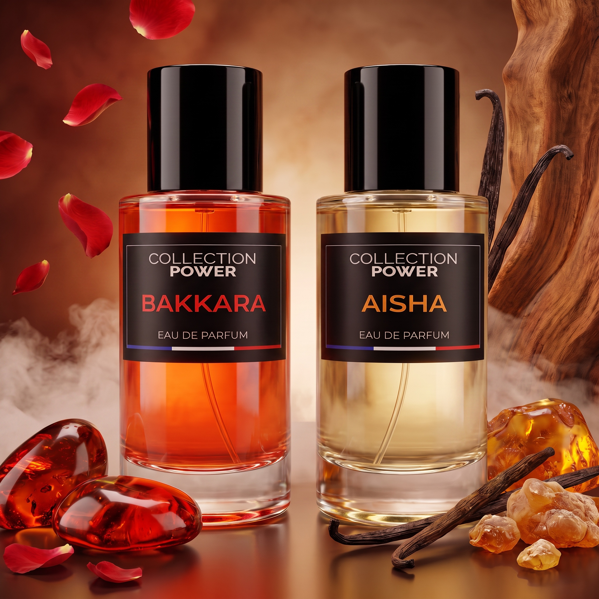 Red - 50ml en 50ml - Geurig Duo met Amber en Bloemige Accorden: retailer-supplied image