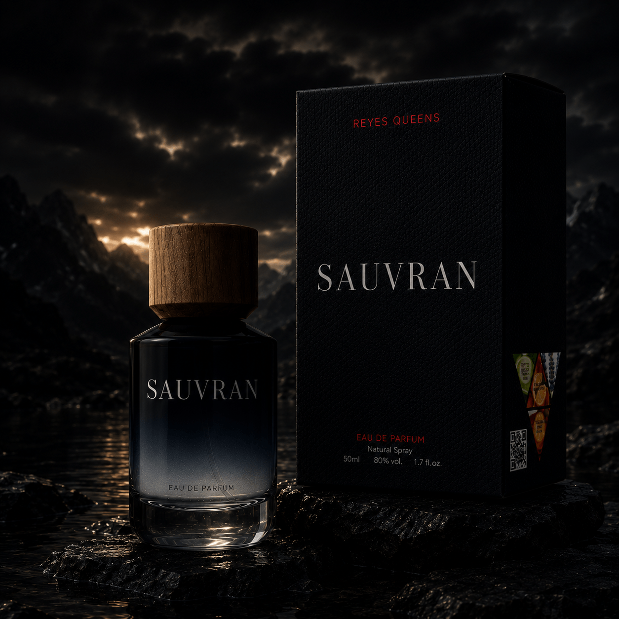 Image of Everlyx - Savage Queens Eau De Parfum 50ml And Modern Masculine Fragrance With Fresh, Spicy, And Notes, Powerful And Versatile Scent For Day And Night.