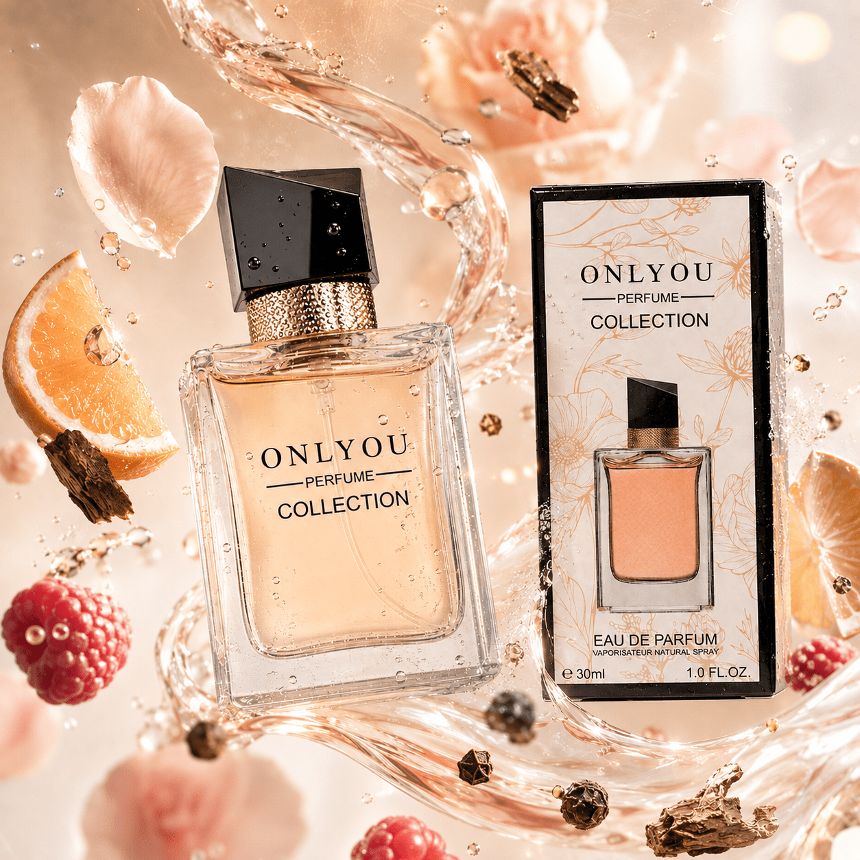 Image of Eau De Parfum For Women, 30 Ml – Elegant Perfume, Glass Bottle With Case, Gift Idea