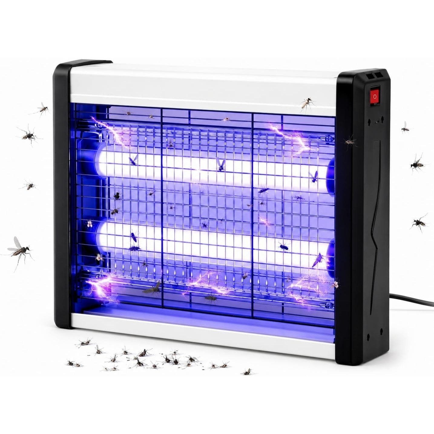 Tk Electric Insect Killer - Lamp With Uv Light - Trap & Fly Trap For Effective Defense Against Insects