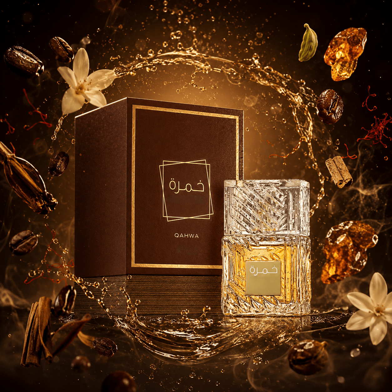 Image of Unisex Eau De Parfum 100 Ml – Oriental Gourmand Fragrance With Notes Of Cinnamon, , Coffee, Vanilla, And