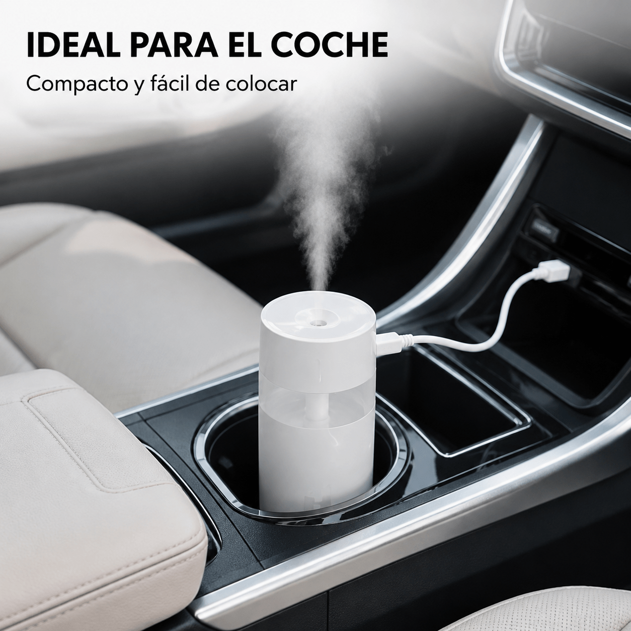 TEMU Humidificador de aire de 260 ml, luz RGB con degradado de , apagado automático, ideal para dormitorios, oficinas, plantas y . Humidificador