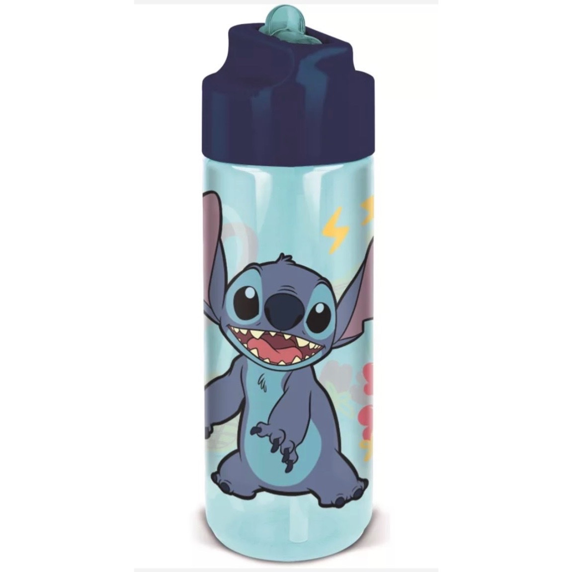 Image of And Palms Hydro Plastic Drinking Bottle With Straw 540 Ml