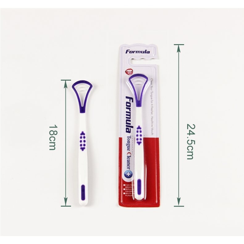 4pcs Multicolour Durable Tongue Scraper Set