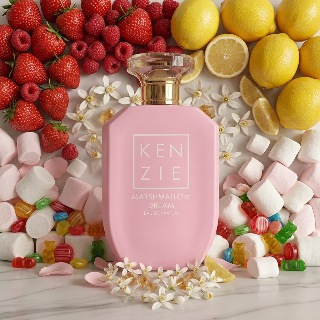 TEMU Marshmallow Dream - Eau de Parfum Femme 50ml / MARSHMALLOW / MARSHMALLOW DREAM / PARFUM DE POCHE / PARFUM DE LUXE