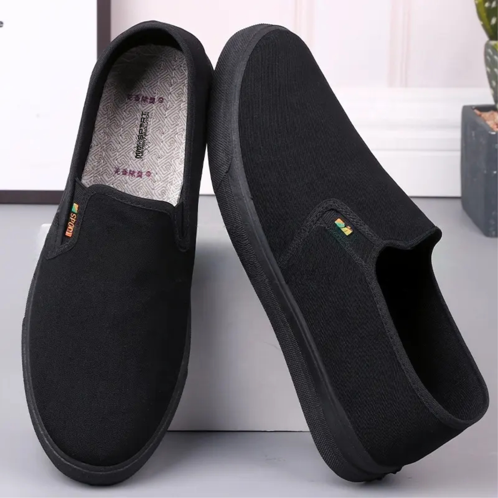 Image of Casual Canvas Shoes, With Anti-slip Sole For Traditional Chinese Martial Arts, Tai Chi, Wushu, Fu, Gongfu.