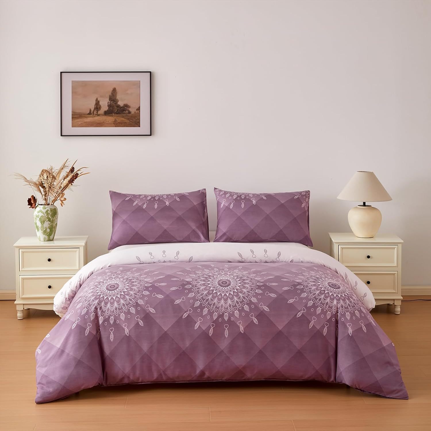 TEMU OsoNube - , Cama 90,105,135,150,180cm, Juegos de nordicas con de cojin 50x75cm, 100% Poliester, con Cremallera, y Transpirable
