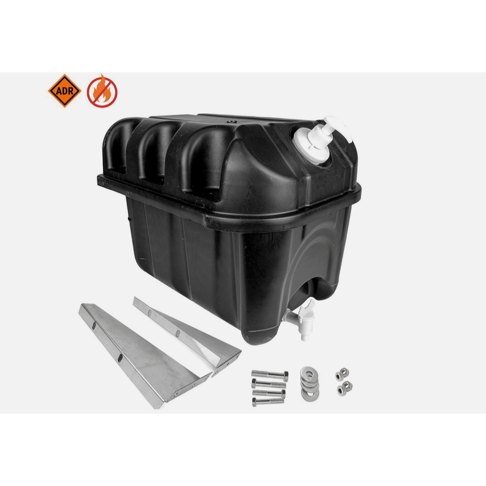 Image of 20l Water Tank For Trucks, Cars, Soap Dispensers, Brackets And Screws For Trailers And Campers