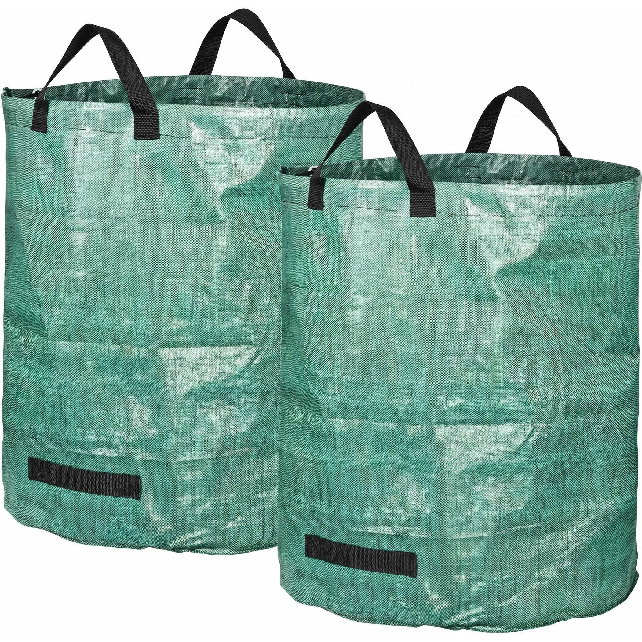 Image of 272 L Garden Bag, Garden Waste Bag, Reusable Leaf Bag, Made Of Durable Polypropylene Fabric (pp)