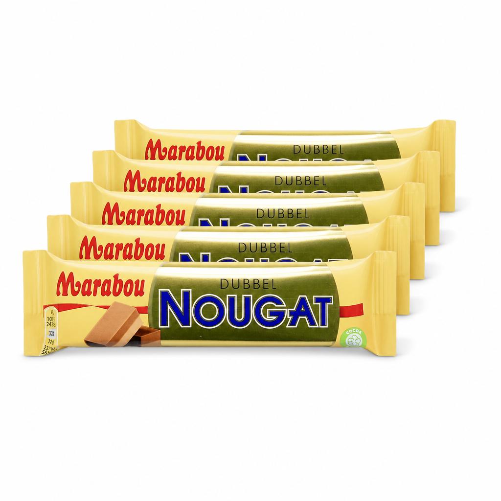 Marabou Double Nougat 5-pack Value Pack (215g)