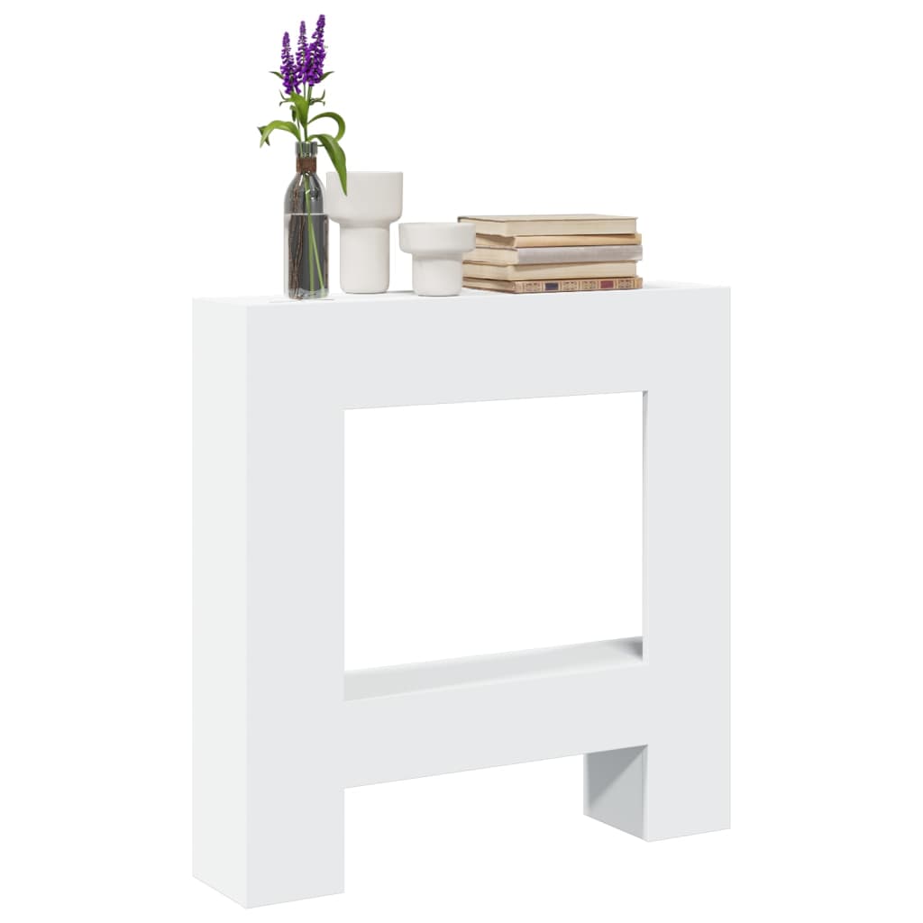 Image of Fireplace Surround, Decorative Fireplace Mantel, Fireplace Shelf Decorative Fireplace For Living Room, Fake Fireplace Fireplace Cladding, White Wood Material