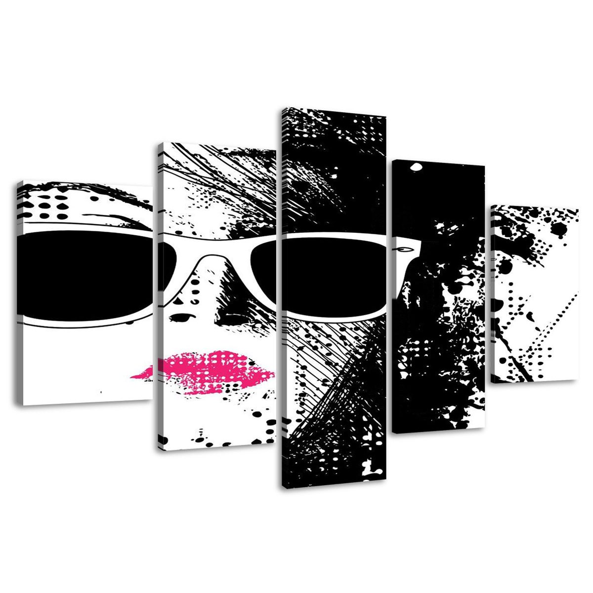 Image of Framed 150 X 80 Cm Pop Art Canvas Print – Modern Artwork For Living Room & Lounge | Elegant Wall Art – Item No. 5518
