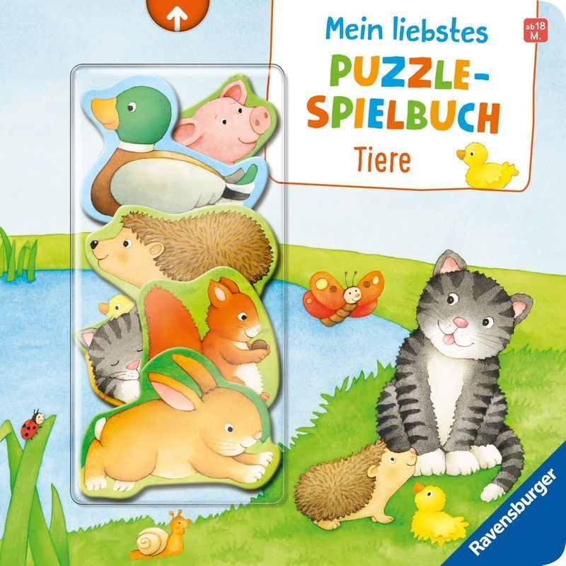 My Favorite Puzzle Activity Book: Animals - Book By Frauke Nahrgang - 12 Pages - German - 2025 - Ravensburger Verlag - Ean 9783473420216