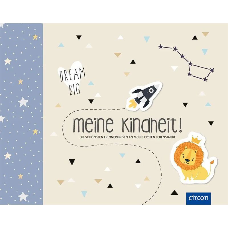 Image of My Childhood (blue Version) - The Most Beautiful Memories Of My First Years - Cornelia Giebichenstein - Book - Hello Baby - 80 Pages - German - 2023 - Circon Verlag Gmbh - Ean 9783817442829