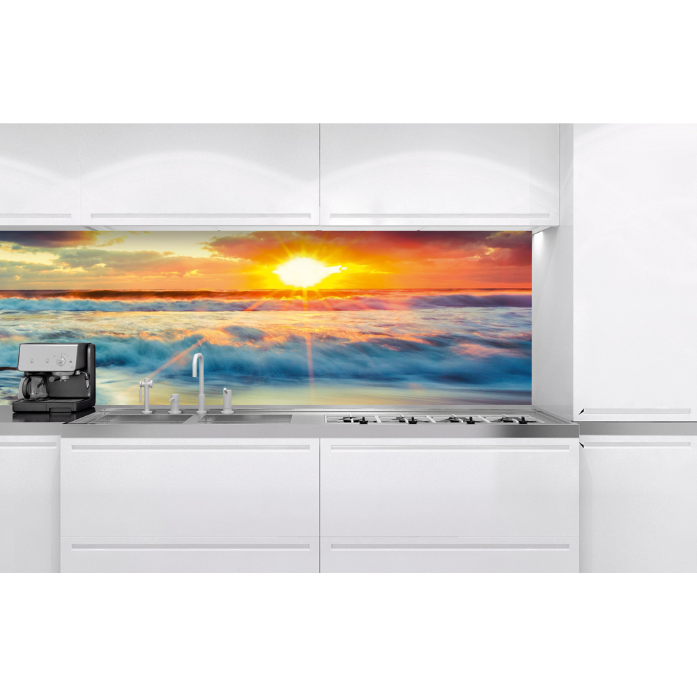 Self-adhesive Photo Wallpaper For The Kitchen - Ocean Sunset