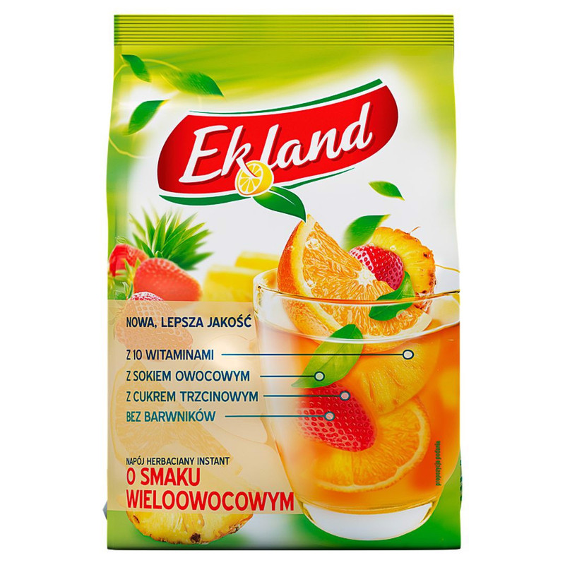 Ekland Instant Multi-fruit Flavored Tea Drink 300 G