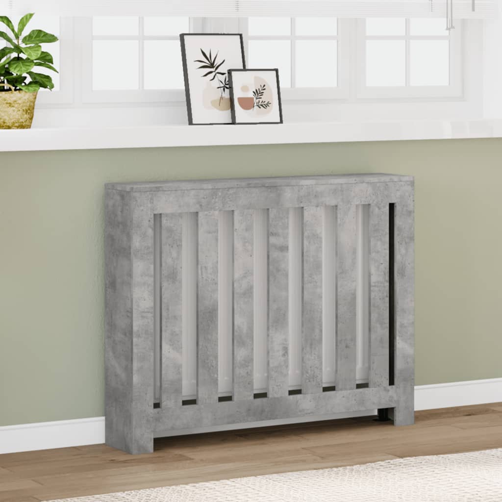 Image of Vidaxl Heater Cover, Modern Lattice Design Heating Cover, Heater Cover For Living Room, Heating Cover, Concrete Material
