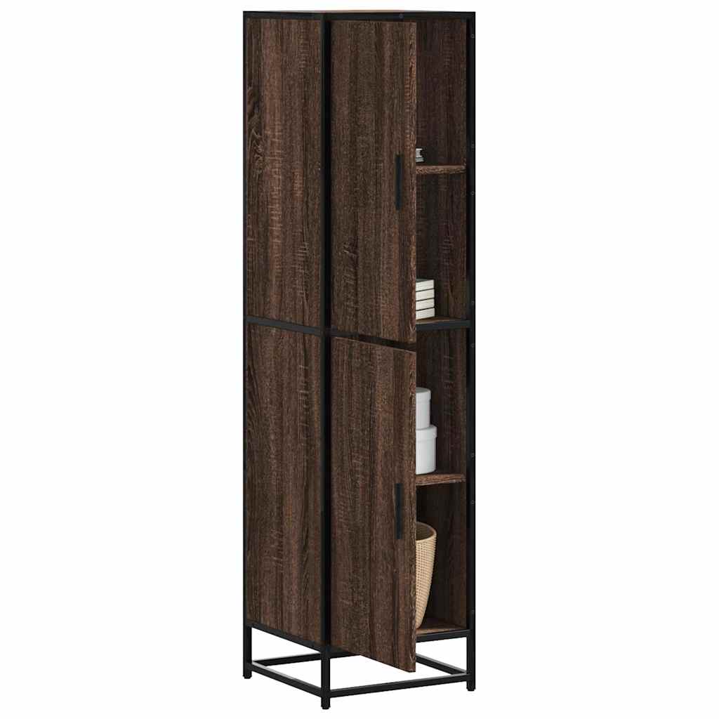 Vidaxl Highboards Side Cabinet Tall Cabinet Narrow Storage Cabinet Storage Cabinet Narrow High Cabinet Cabinet High With Door Sideboard