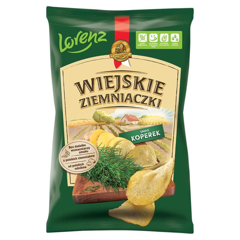 Rural Potato Chips With Dill Flavor 130 G