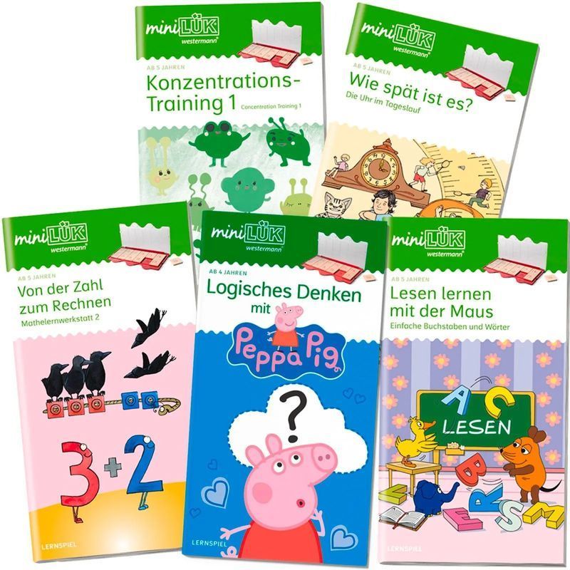 Minilük. Preschool The Learning Package For Preschool - Paperback - Mini Lük Sets - Set - German - 2026 - Westermann Learning Worlds - Ean 9783072499316