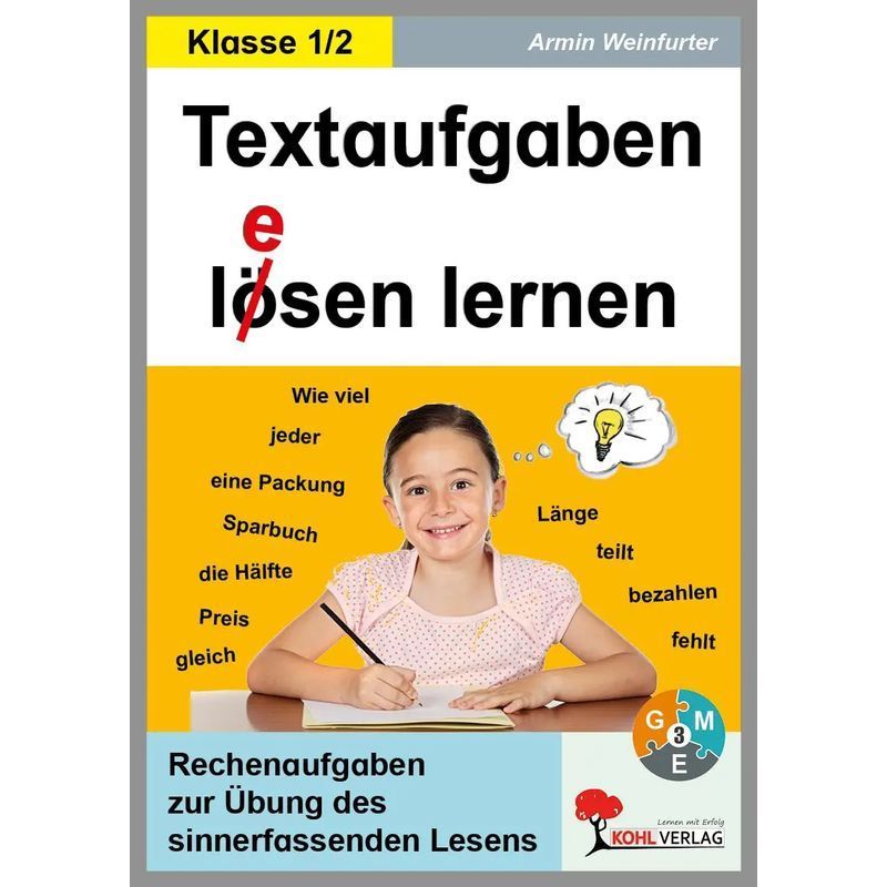 Image of Learning To Solve Word Problems 1st And 2nd Grade - Paperback - Math Problems For Practicing Comprehension Reading - Armin Weinfurter - 64 Pages - German - 2013 - Kohl Verlag - Ean 9783866322790