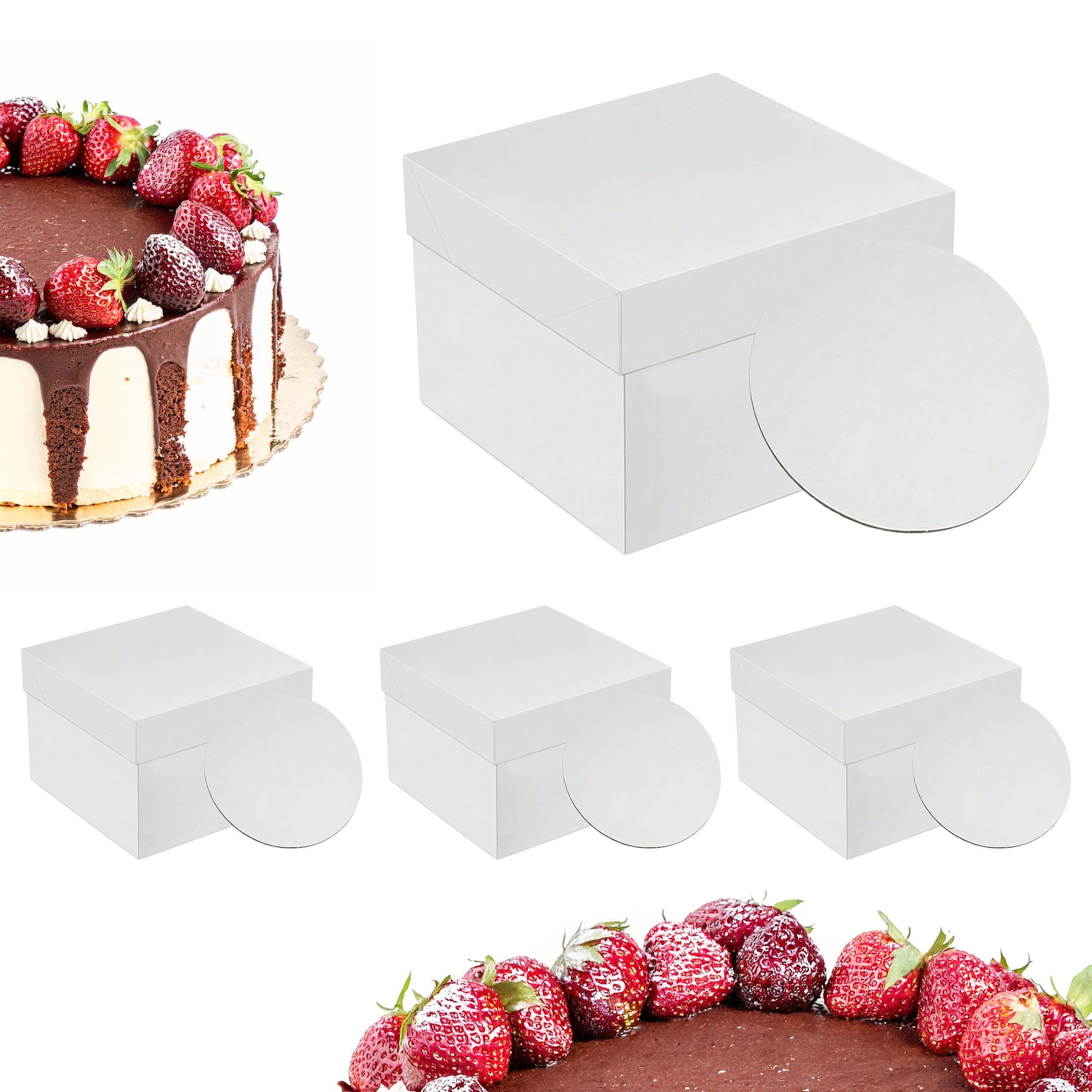 4 X Box - (w)30 X (h)30 X (d)30 Cm