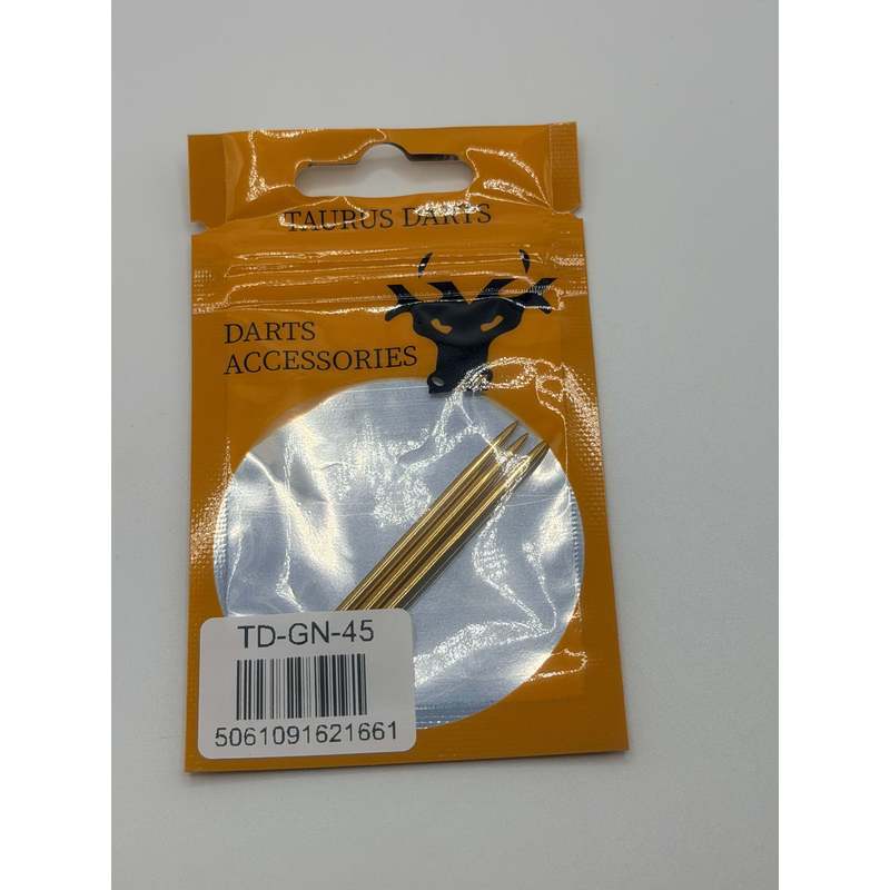 Taurus Gold Plain Dart Points 30-60Mm (1 Set)