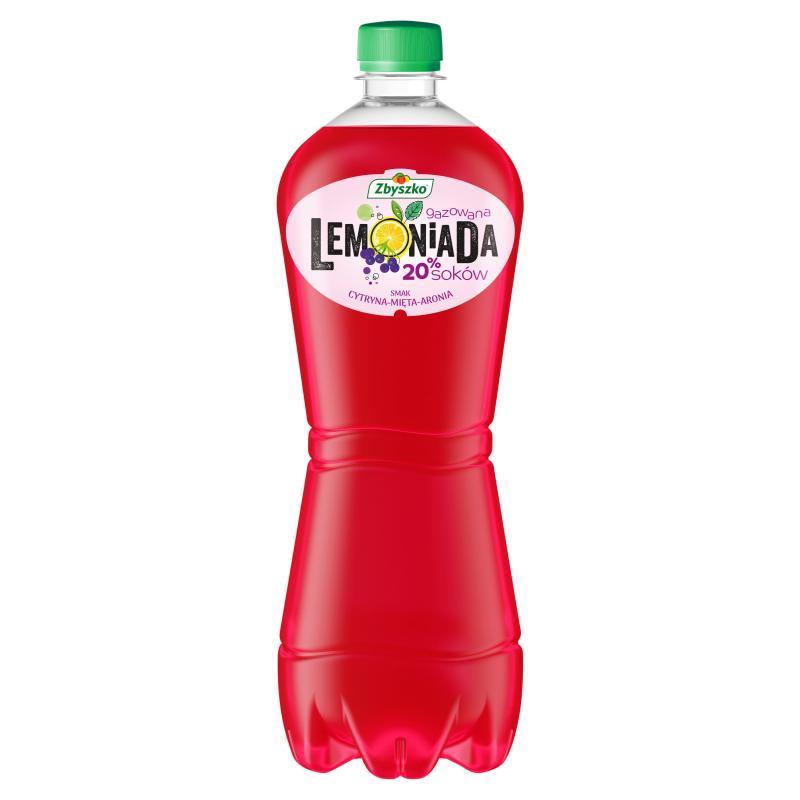 Zbyszko Lemonade Carbonated Flavor Lemon-mint-aronia 1 Liter